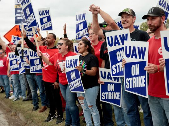 Union negotiator says UAW and General Motors are making slow progress towards a potential agreement.