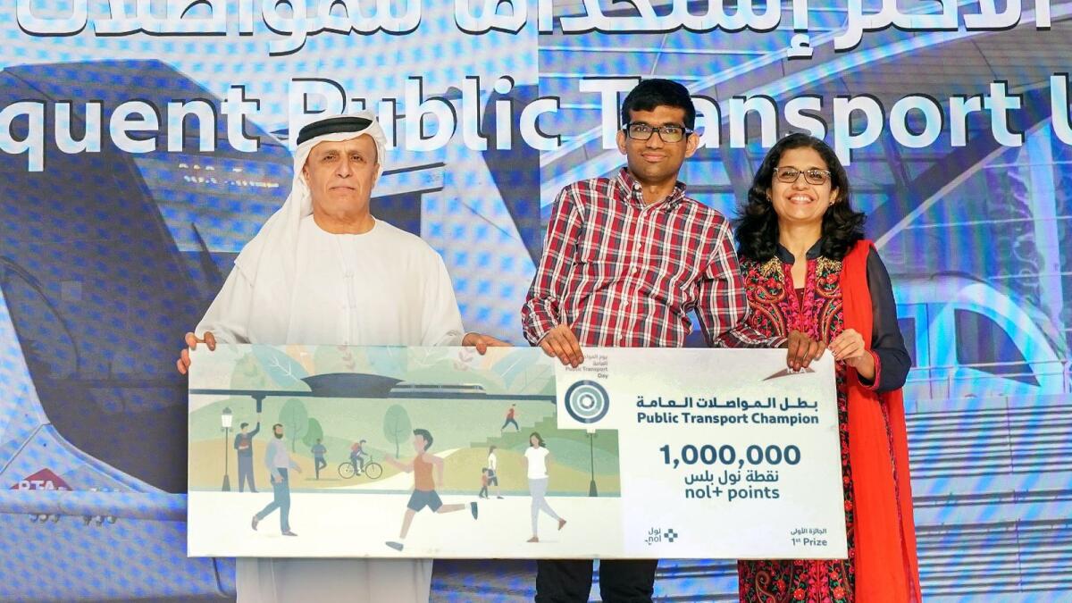 Residents in Dubai awarded 1 million nol Plus points each for regular use of public transportation