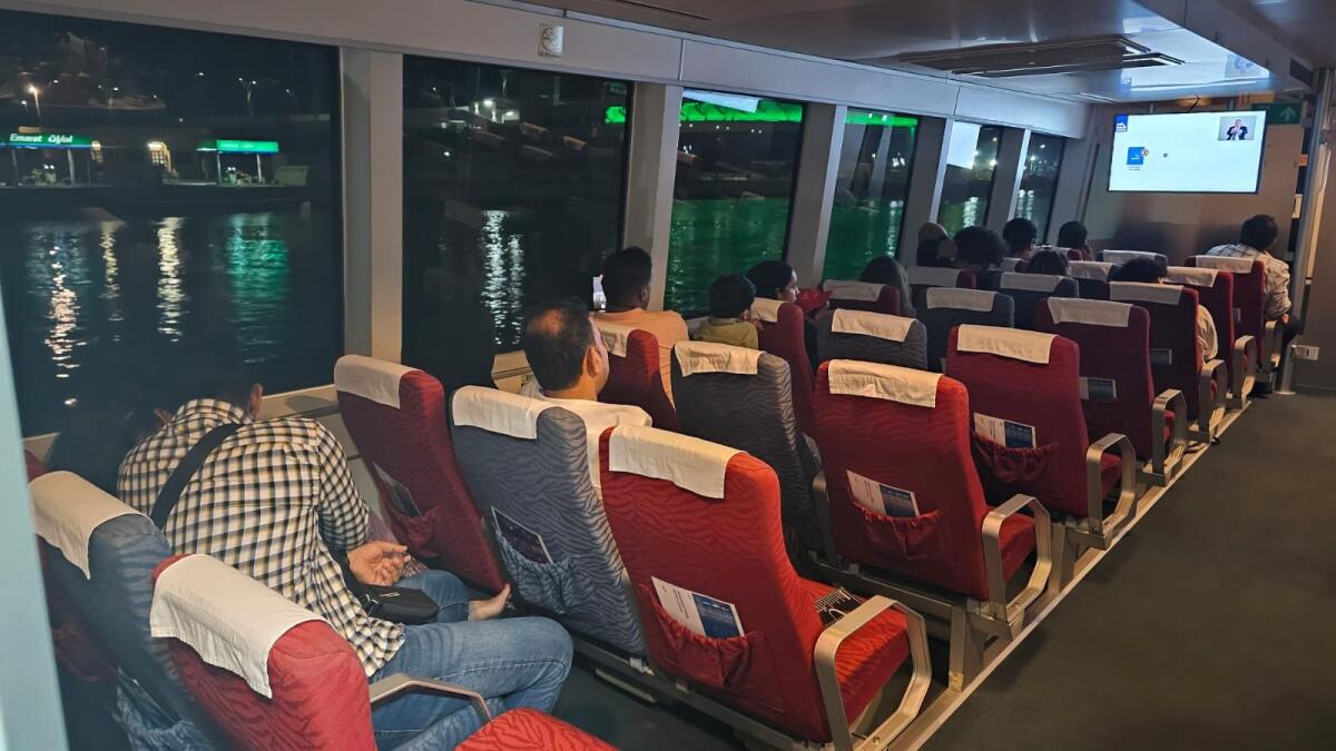 Dubai-Sharjah ferry: Commuters save more than Dh50 per trip and bypass two hours of traffic – Report