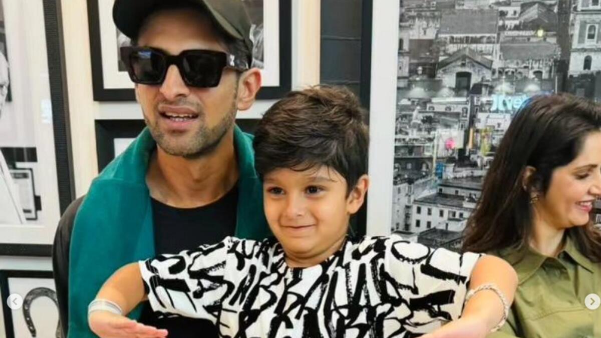 Shoaib Malik and Sania Mirza unite to celebrate their son Izhaan’s birthday in Dubai – News