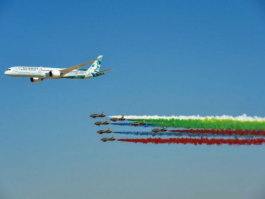 Sheikh Mohammed predicts Dubai Airshow 2023 will surpass 2022’s record of $74 billion in orders.