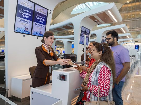 Passengers at Abu Dhabi Airport’s Terminal A can board flights in 3 seconds and complete check-ins in 10 seconds.