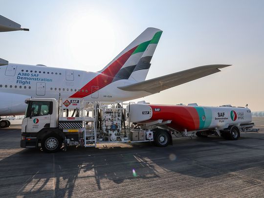 Aviation meeting in Dubai, led by UN, aims for 5% reduction in emissions by 2030