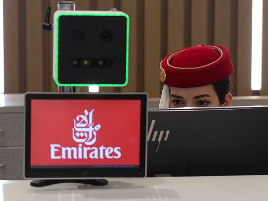 Rephrase the title:Emirates cancels Munich, Chennai flights