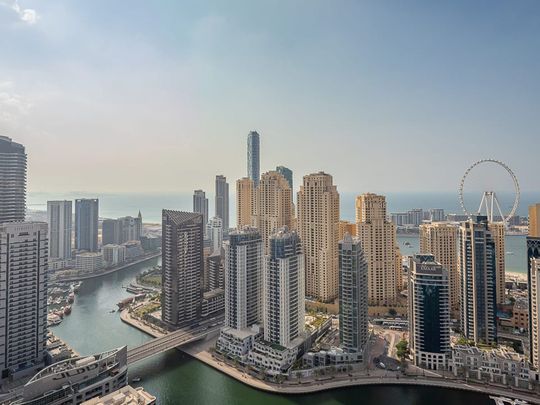 Rephrase the title:Dubai’s short-stay rents too feel COP28 rush, with some Dubai Marina units at Dh6,000+ a night