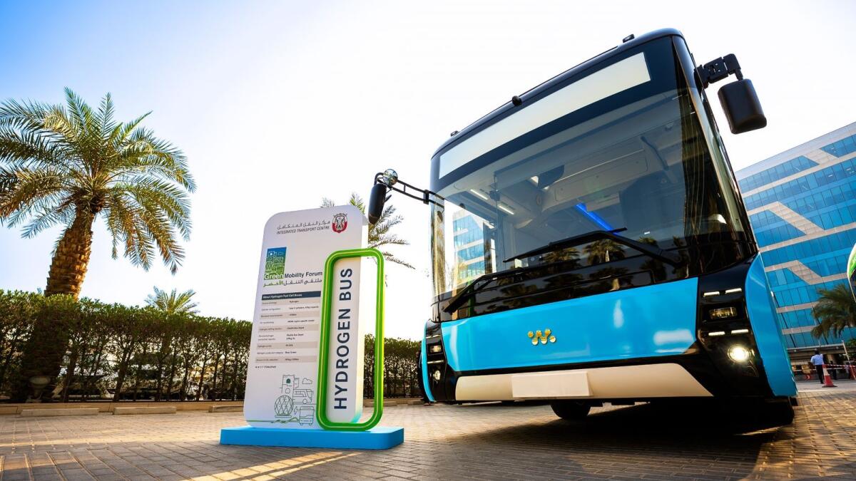 Abu Dhabi unveils hydrogen-fuelled city bus with zero emissions – Latest update