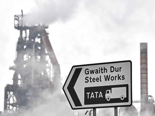 Rephrase the title:Tata Steel announces plans to cut 2,800 jobs in UK