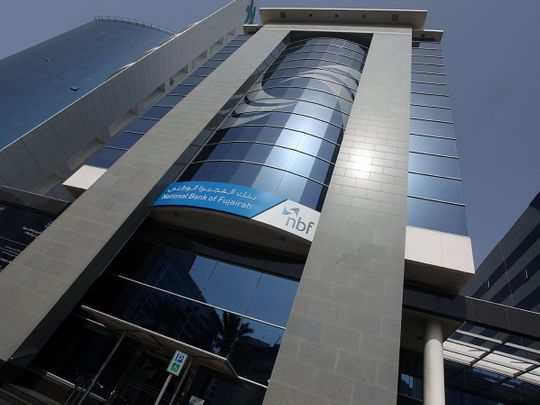 Rephrase the title:National Bank of Fujairah posts 113% in net profits at Dh725.1 million