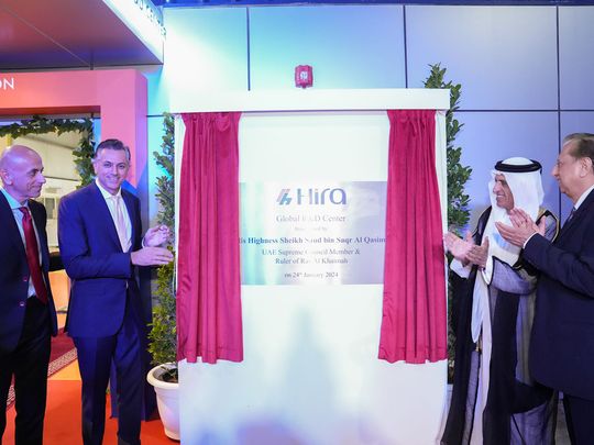 Rephrase the title:Hira Industries adds R&D capacity at its Ras Al Khaimah hub