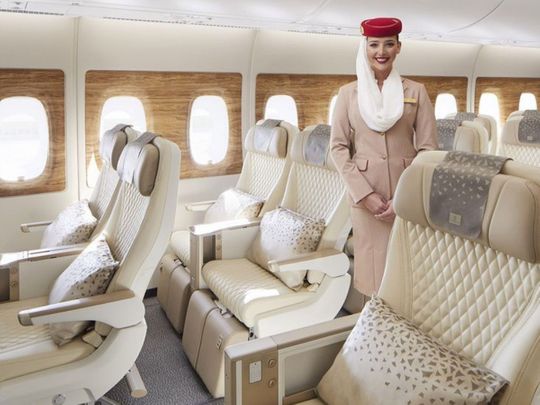 Rephrase the title:UAE residents can now fly to Osaka, Japan on Emirates’ Premium Economy