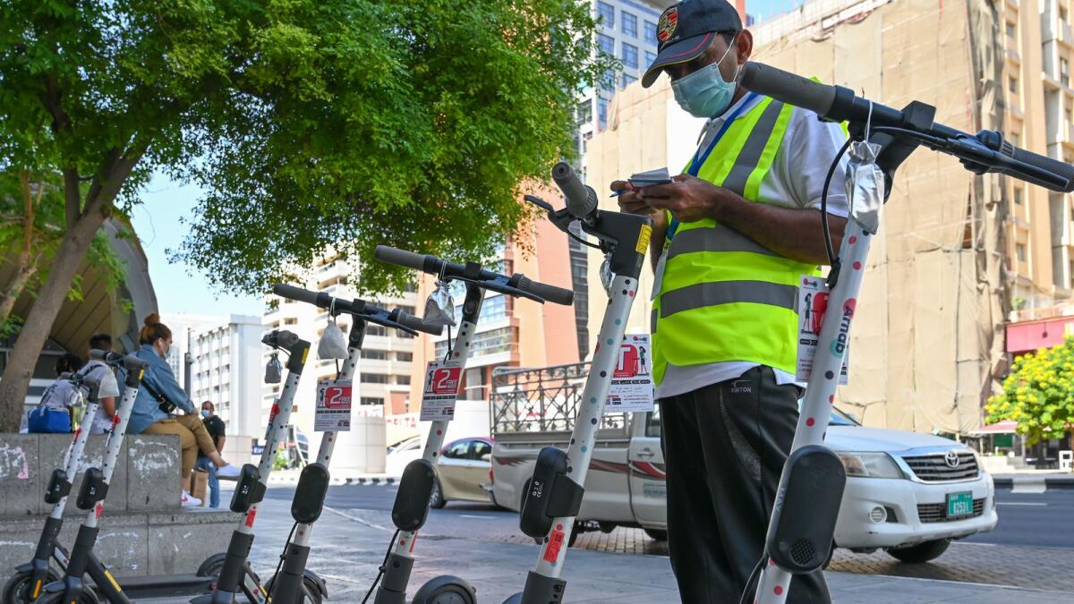 Rephrase the title:Why has Dubai banned e-scooters inside metro, tram? RTA clarifies – News