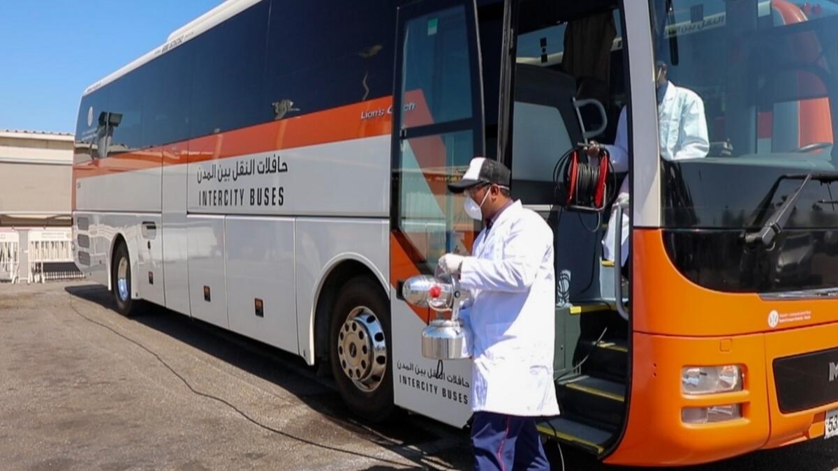 Rephrase the title:UAE fuel price hike: Fares increase for some Sharjah buses by up to Dh3 – News