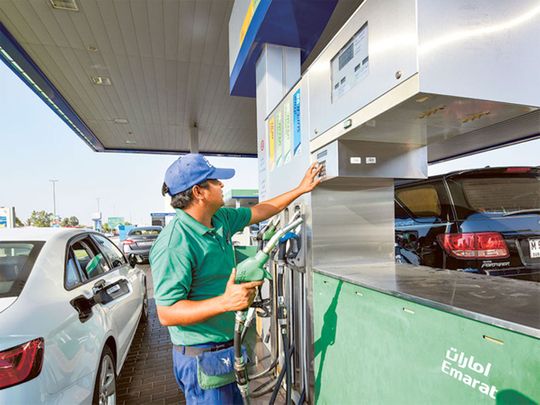 Rephrase the title:UAE: Petrol, diesel prices for April 2024 announced