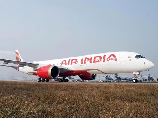 Rephrase the title:India’s aviation watchdog fines Air India for violating flight duty time limitations