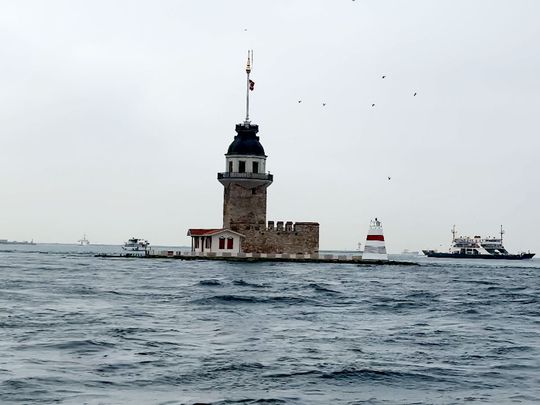 Rephrase the title:Istanbul: A cruise through the Bosphorus Sea