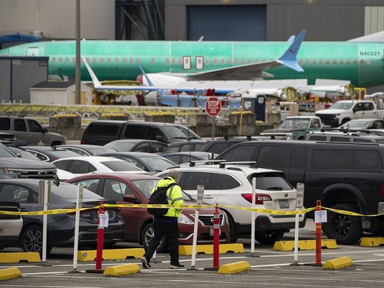 Rephrase the title:Photos: Is there no end to US aircraft maker Boeing’s problems?