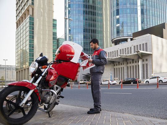 Rephrase the title:Aramex sets up new regional HQ in Riyadh, Saudi Arabia