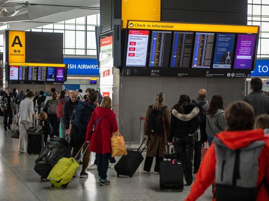 Rephrase the title:UK hikes tax on Premium, Business and First Class air fares