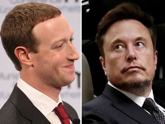 Rephrase the title:Mark Zuckerberg’s wealth exceeds Elon Musk’s for the first time since 2020