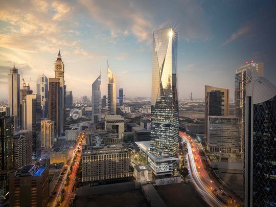 Rephrase the title:Abu Dhabi’s Lunate, Saudi Arabia’s Olayan acquire 49% stake in Dubai’s ICD Brookfield Place