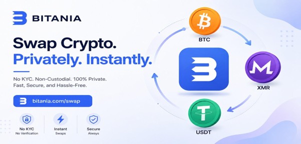 No-KYC Crypto Swaps Are Growing: Where Bitania Fits In