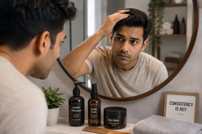 Vinay Kumar Nevatia on the Hair Care Basics Surat Clients Skip